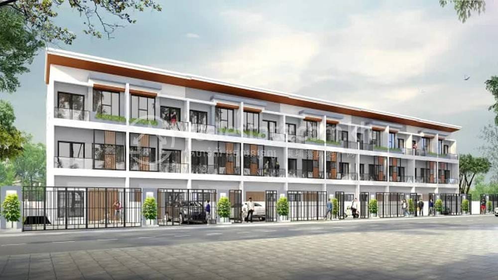 Borey Amory 7Makara | 67-114 sqm Living Size Řadový dům Na prodej in Chroy Changvar