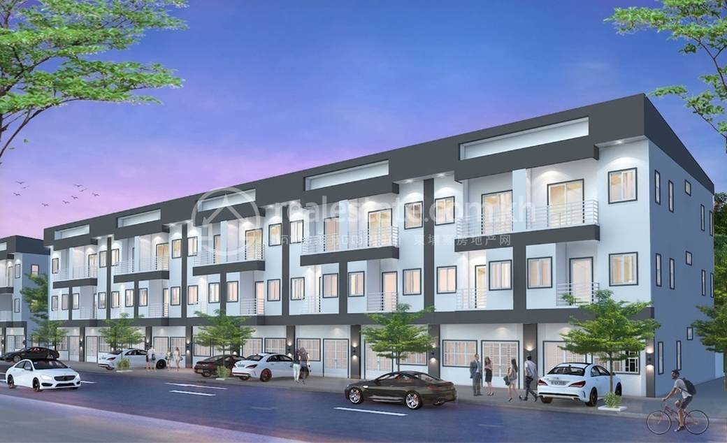 Borey Booyoung Sen Sok | Рядовой дом Для Продажи in Кхмуонх, Сен Сок, Пномпень