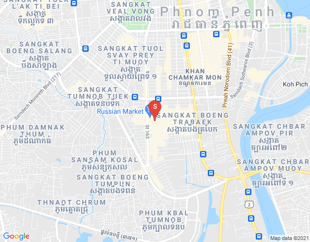 朱德奔1分区, 占卡蒙, 金边地图