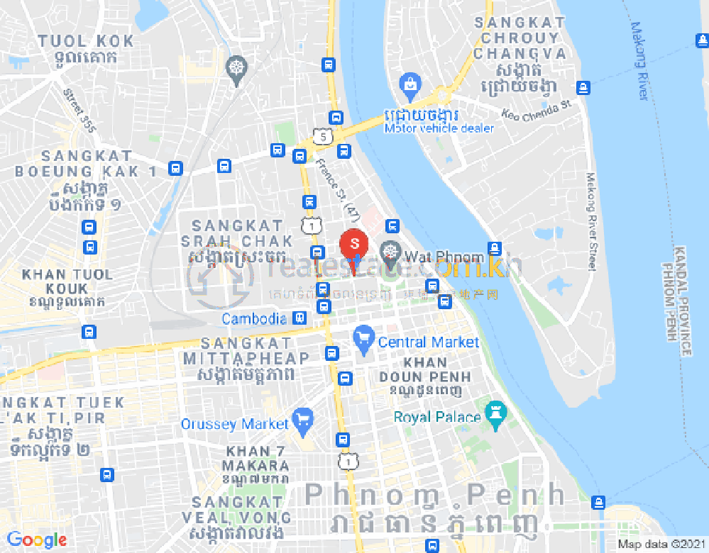 ផែនទី PROPERTIES DABEST, បឹងរាំង, ដូនពេញ, ភ្នំពេញ