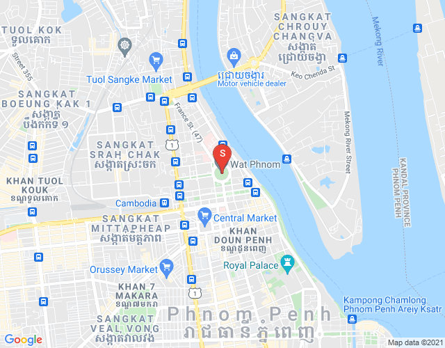 Properties   Dabest, BKK 1, ボンケンコン, プノンペンの地図