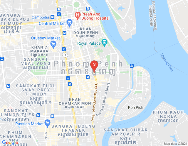 PROPERTIES DABEST, BKK 1, ボンケンコン, プノンペンの地図