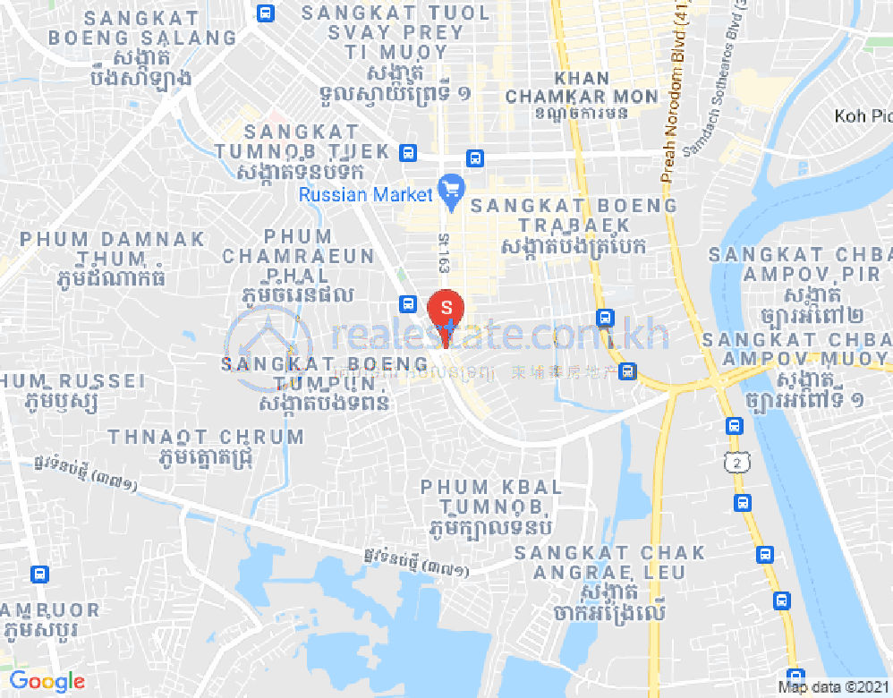 Dabest Properties, Tumnob Tuek镇, 波哥堪, 金边地图