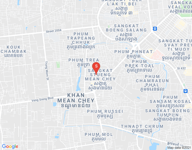 Map of Stueng Mean chey, Meanchey, Phnom Penh