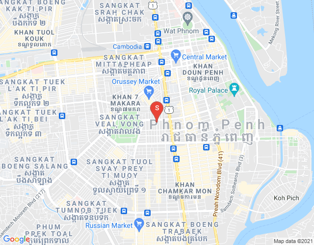 Map of Boeung Prolit, 7 Makara, Phnom Penh
