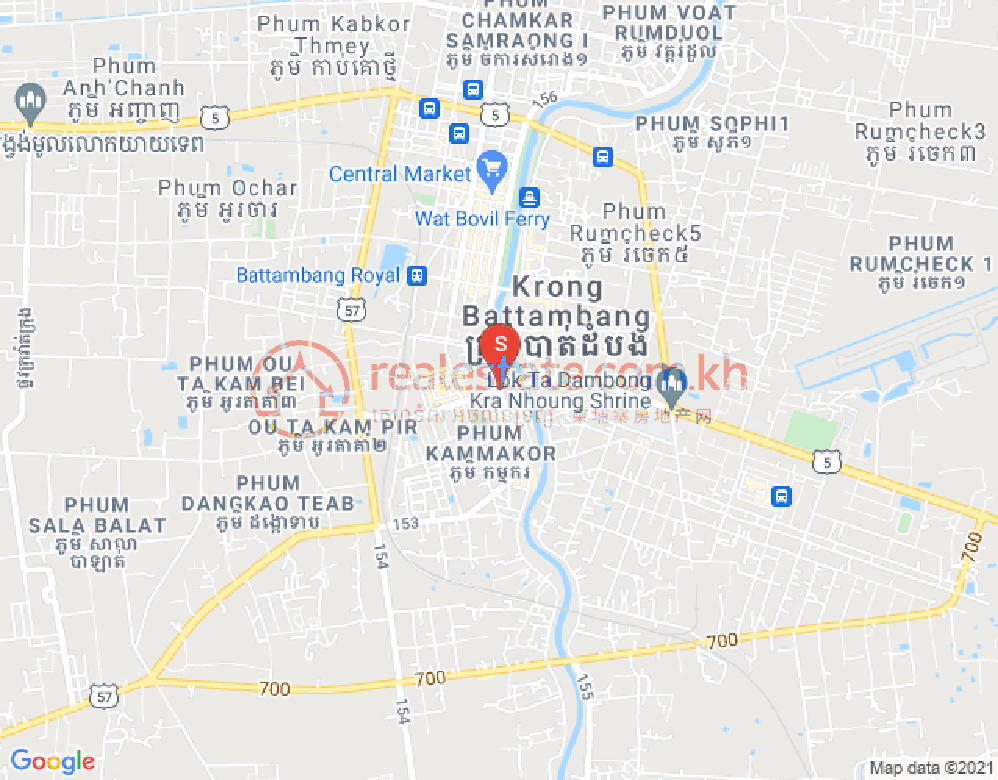 Svay Por县, 马德望地图