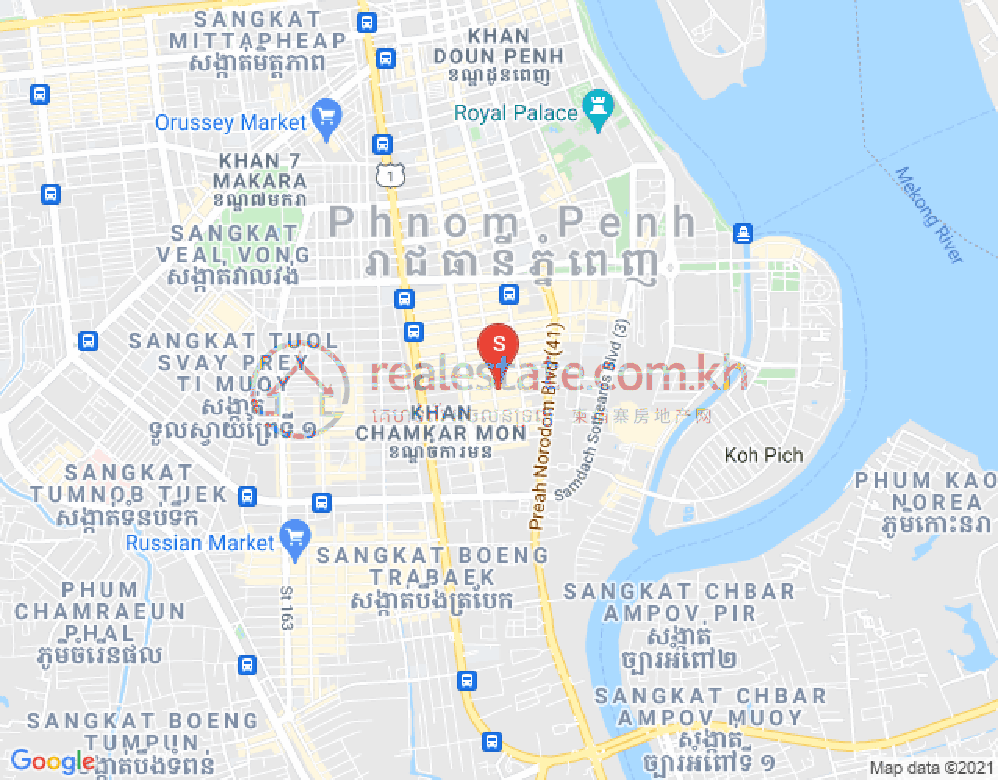 ផែនទី បឹងកេងកង១, បឹងកេងកង, ភ្នំពេញ