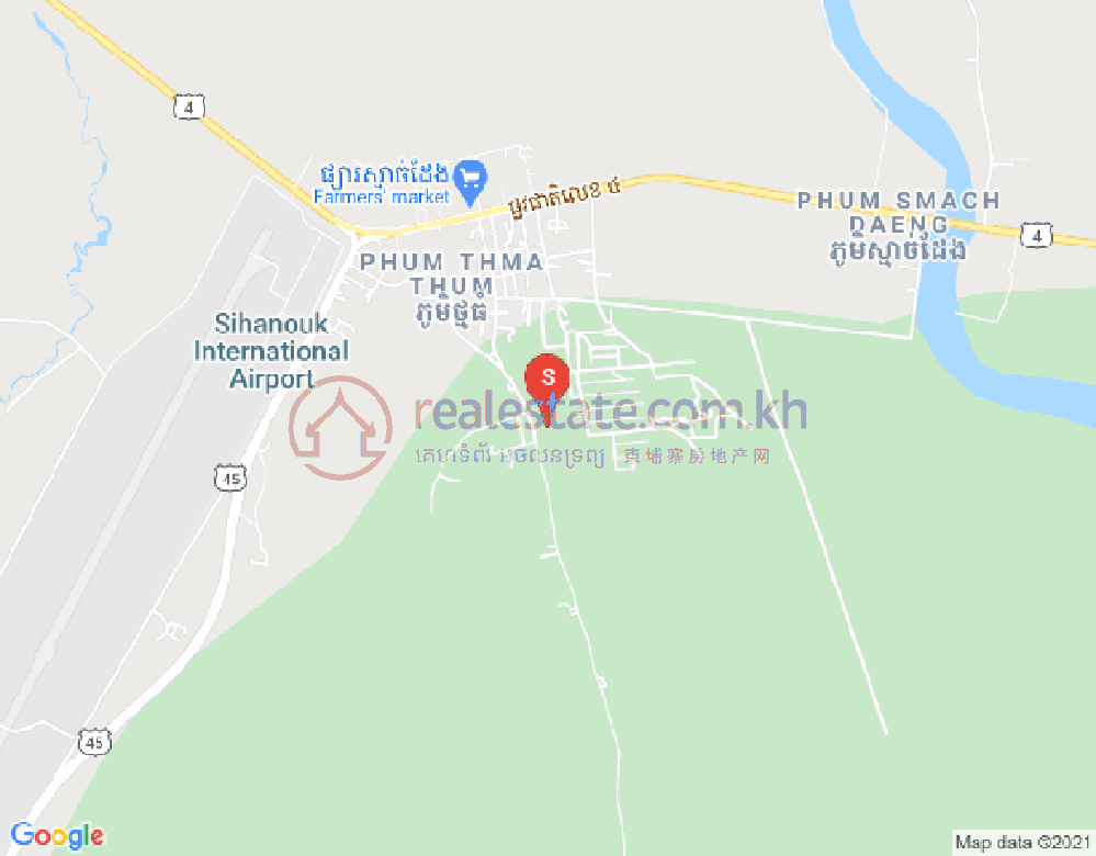 Carte de Sangkat Bei, Sihanoukville