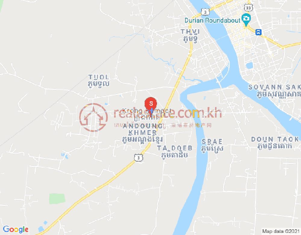 Map of Kampot