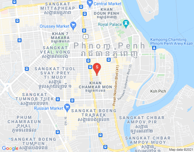 Mapa: UC88 Wyndham Garden BKK1