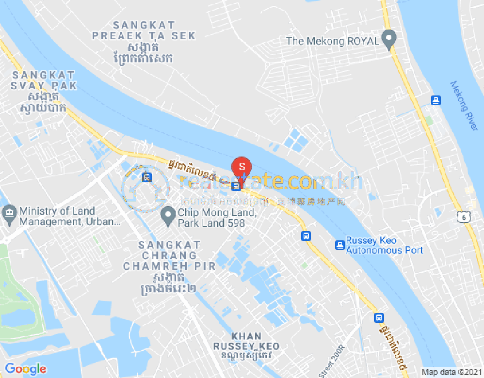 ផែនទី ច្រាំងចំរេះ១, ឫស្សីកែវ, ភ្នំពេញ