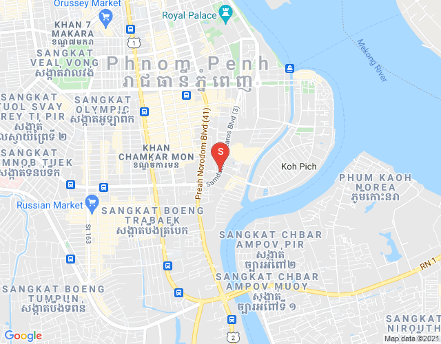 百色河分区, 占卡蒙, 金边地图
