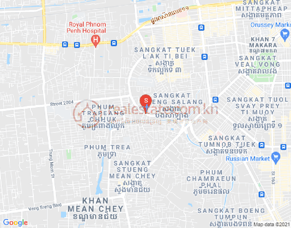 Orkide Villa | The Pochentong地图