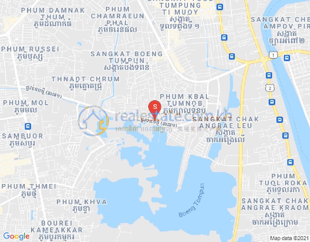 ផែនទី គម្រោង អ័រគីដេ ដឺខាណាល