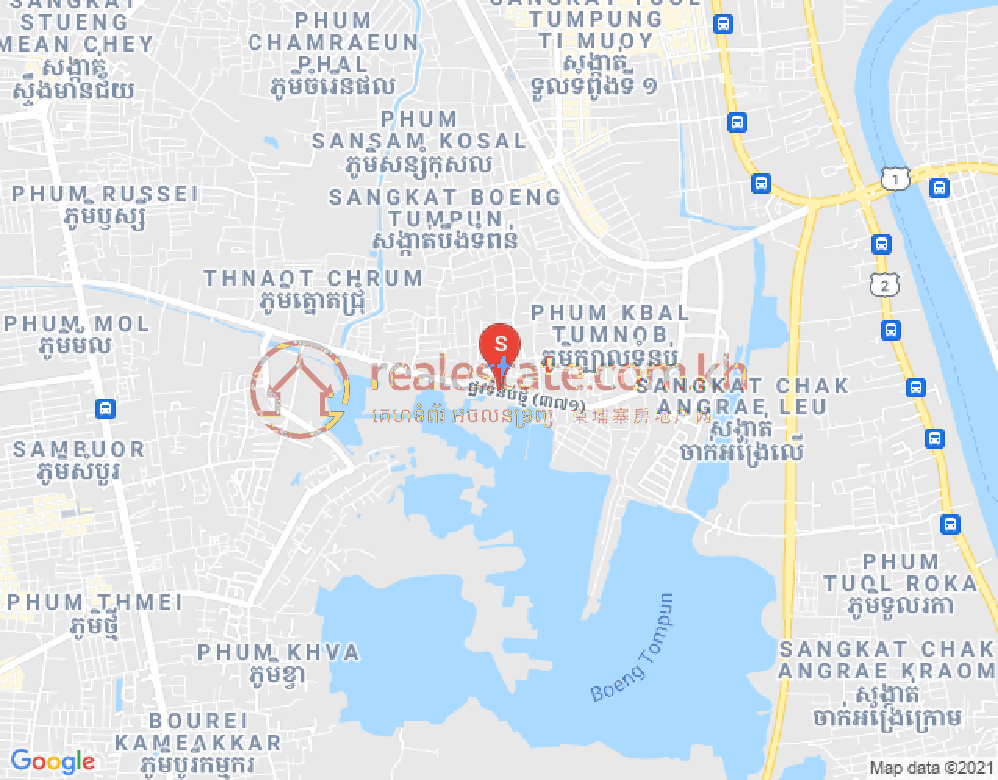 ផែនទី គម្រោង អ័រគីដេ ដឺខាណាល
