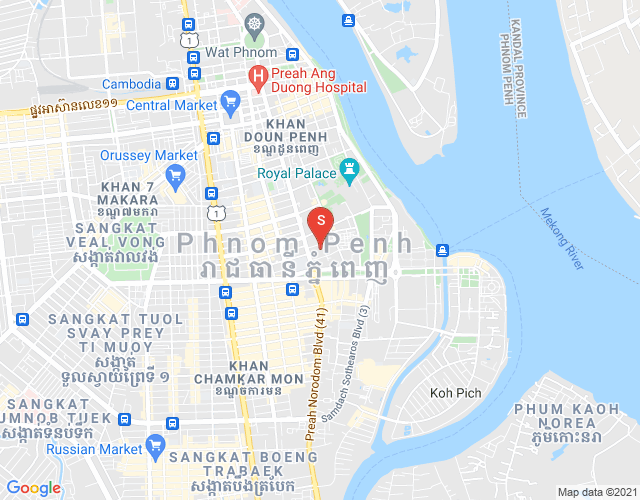 Mapa: Chey Chumneah, Daun Penh, Phnom Penh