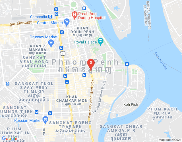 Карта Properties Dabest, БКК 1, Бынг Кенг Канг, Пномпень