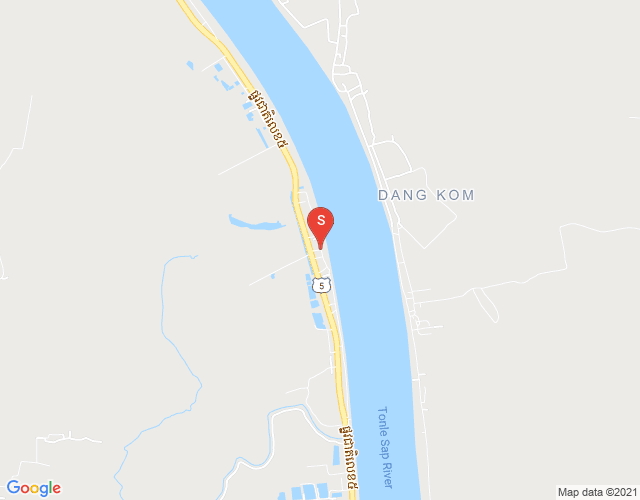 Map of Dong Tonle Villa