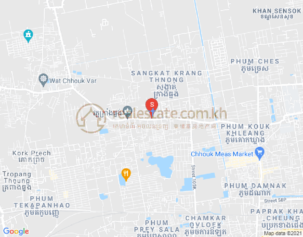 Mapa: Borey Garnet