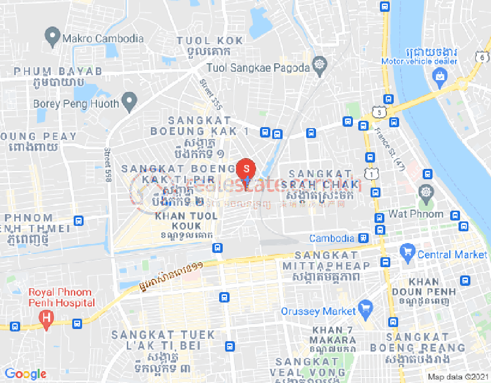 แผนที่ AngelSpace Apartment
