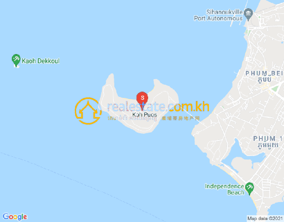 Map of Sangkat Bei, Sihanoukville