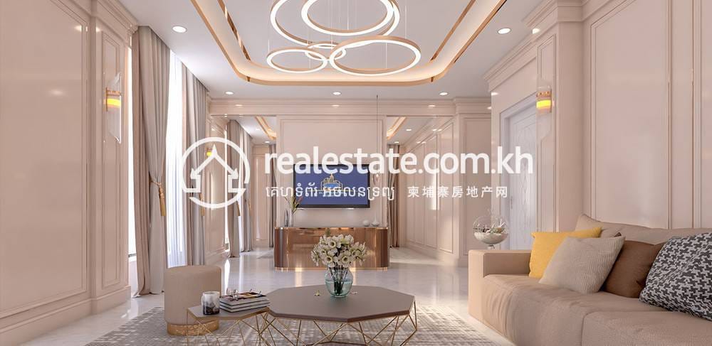 Borey Blue Diamond | ตึกแถว สำหรับขาย ใน Chroy Changvar POA