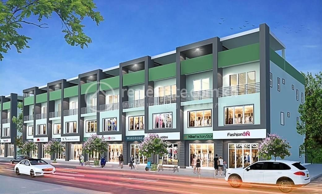 Borey Booyoung Sen Sok | 店屋出售，位于, Khmuonh分区, 森速区, 金边