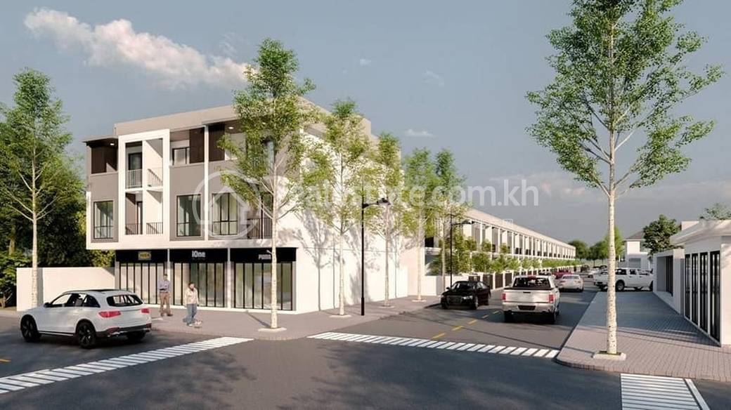 Bayon Residence | Dom z lokalem handlowym Na sprzedaż w, Kouk Roka, Prek Pnov, Phnom Penh