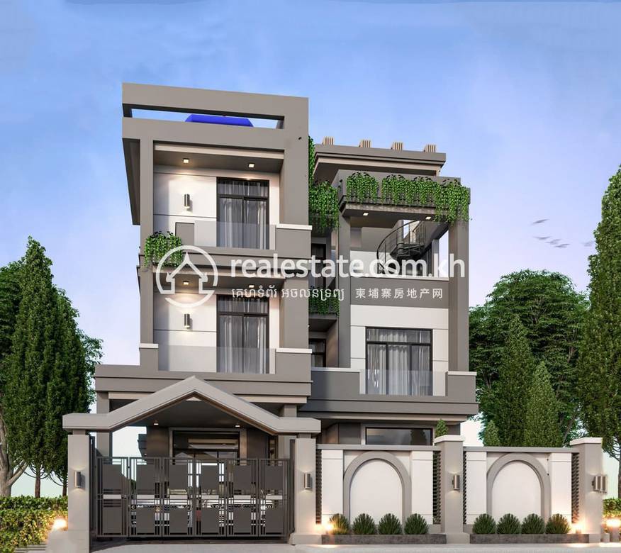 Dong Tonle Villa | Villa For Sale in Ponhea Lueu POA