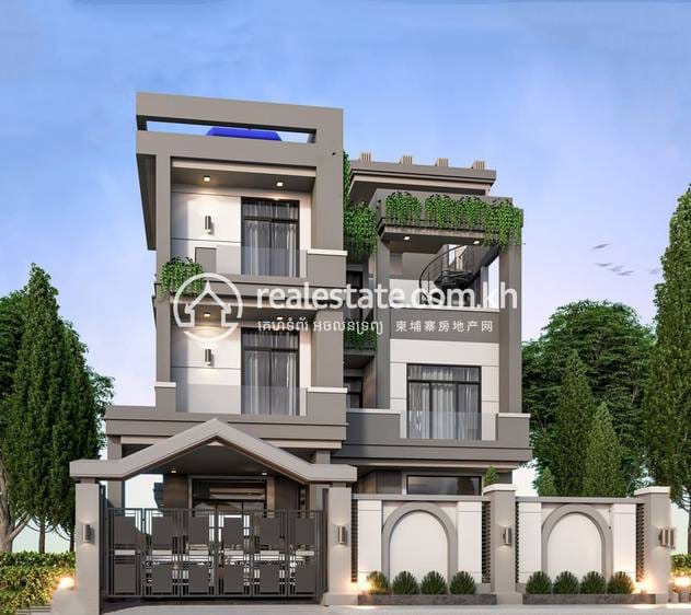 Dong Tonle Villa | Villa For Sale in Ponhea Lueu POA