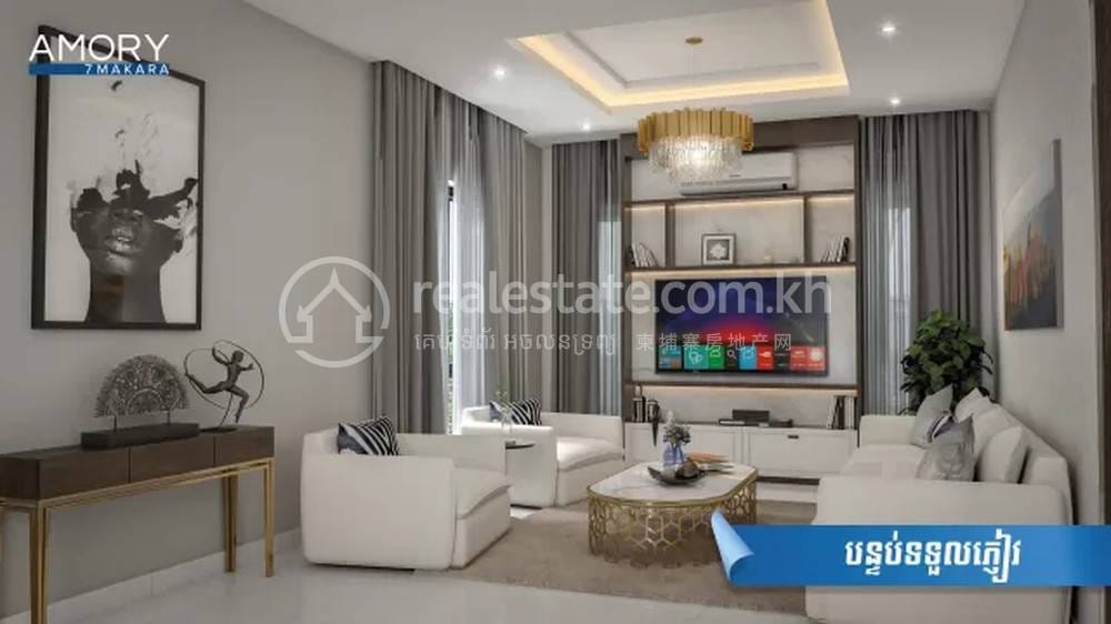 Borey Amory 7Makara | Vila Na prodej in Chroy Changvar Na dotaz