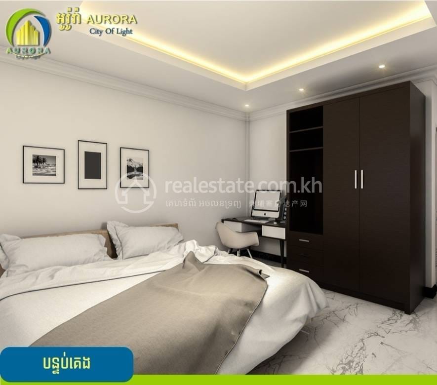 Borey Aurora City Odongk | Preah Srae Link House For Sale in Preah Srae