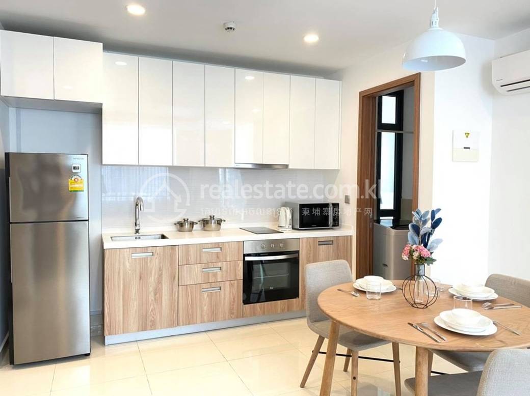 Alpha Residence | Apartmán K pronájmu in Tonle Bassac, Chamkarmon, Phnom Penh