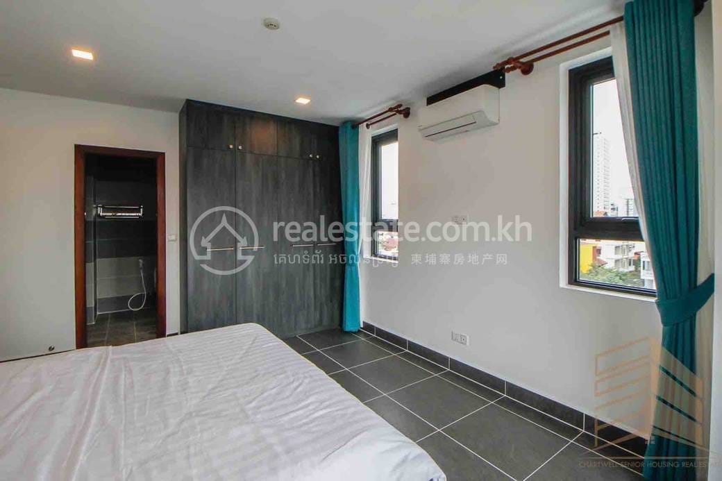 Chamkarmon服务式公寓出租，位于Boeung TrabekChamkarmon，价格$1,000