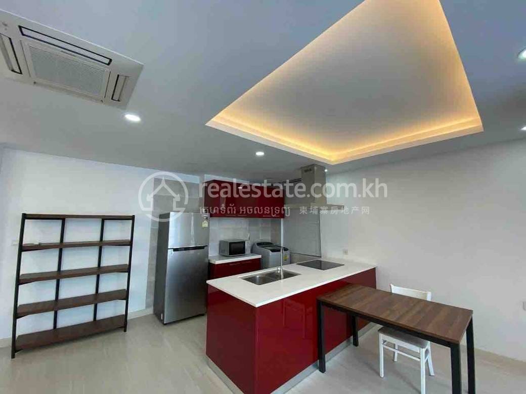 Apartmán se službami K pronájmu in Boeng Keng Kang $1,200