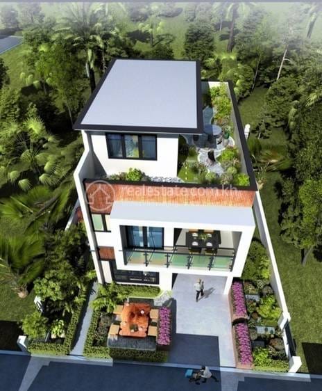 New Asia Villa 60M | Dangkao Borey À vendre à Preaek Kampues Dangkao N.C.