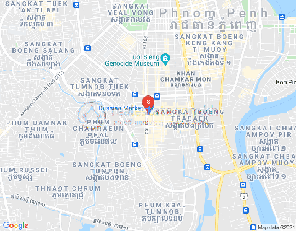 Карта Тул Том Пунг 1, Чамкармон, Пномпень