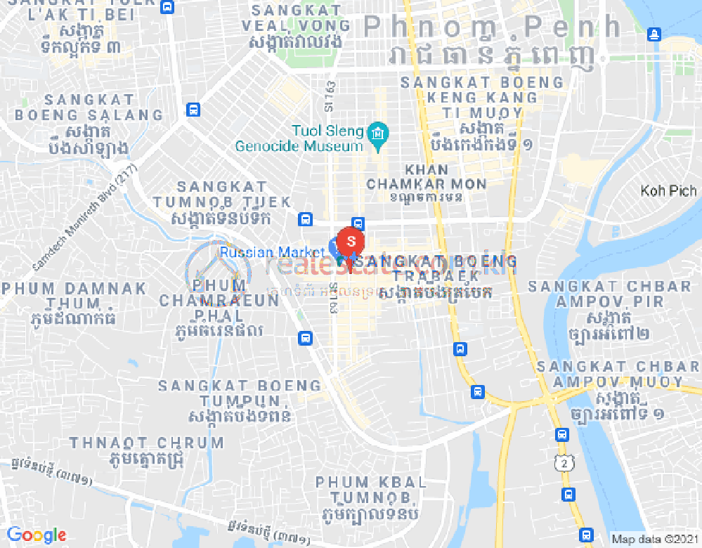 ផែនទី ទួលទំពូង១, ចំការមន, ភ្នំពេញ