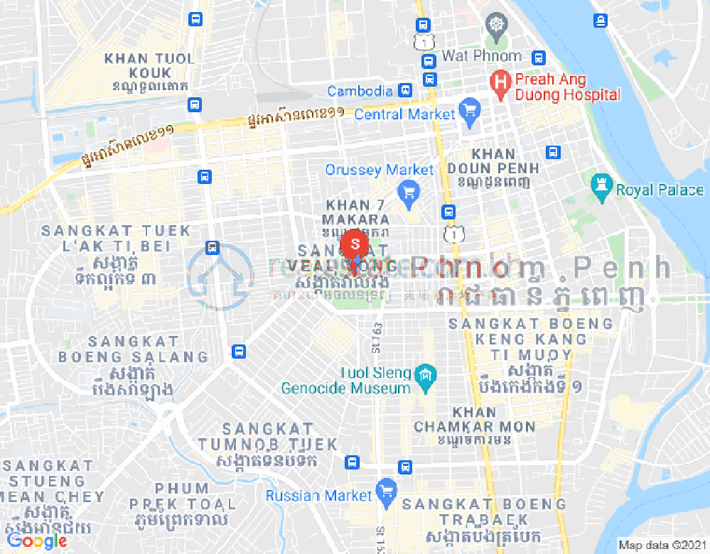 ផែនទី DABEST Properties, ទួលទំពូង១, ចំការមន, ភ្នំពេញ