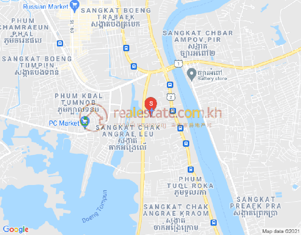 Mapa: Urban Village Phase 1