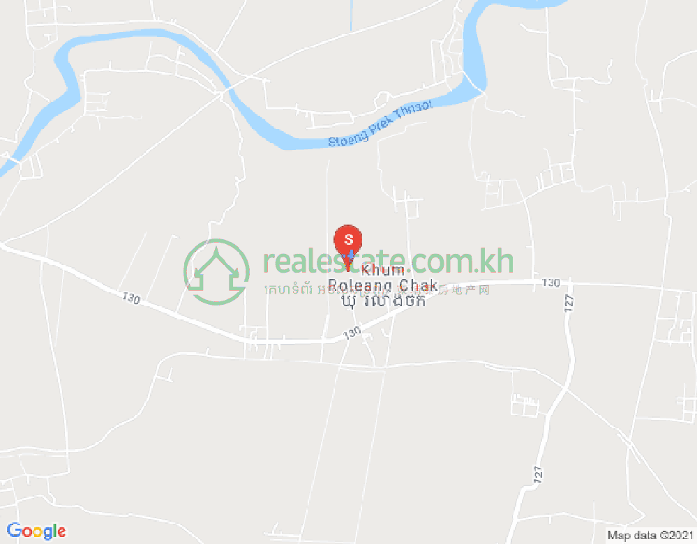 Carte de Roleang Chak, Samrong Tong, Kampong Speu