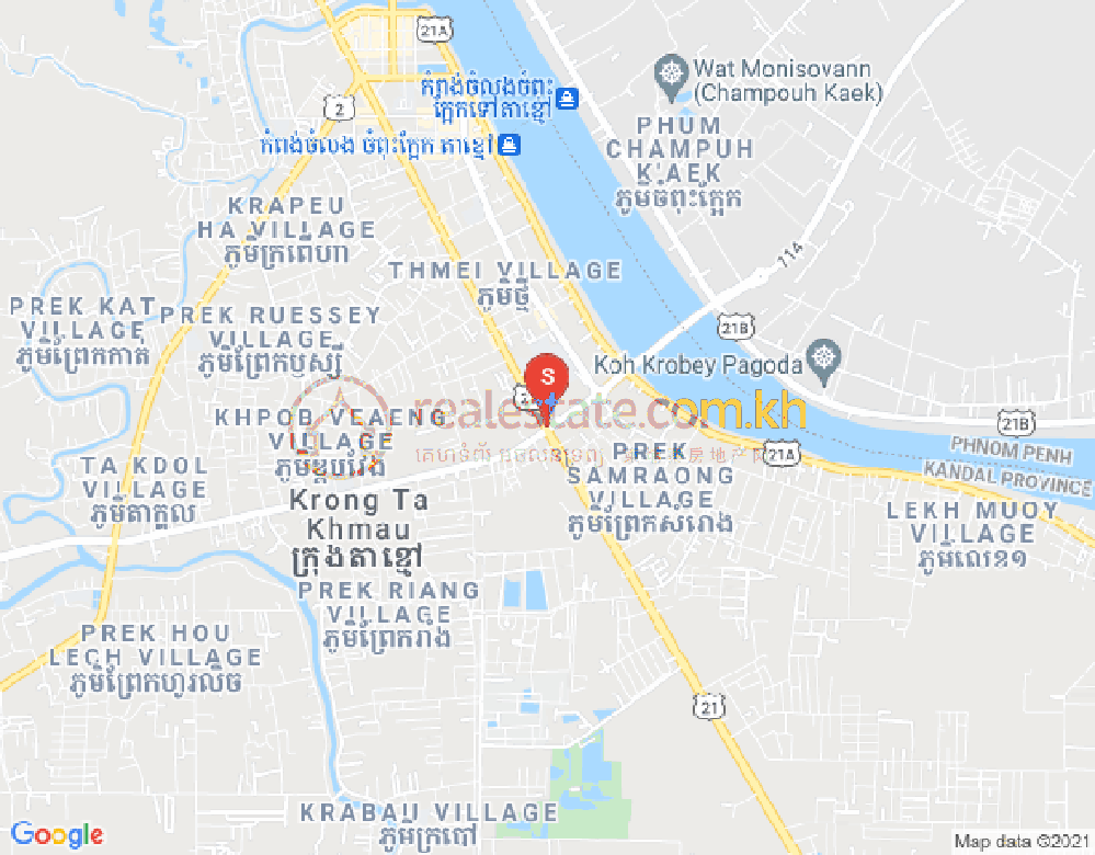 แผนที่ ตาเขมา, กันดาล