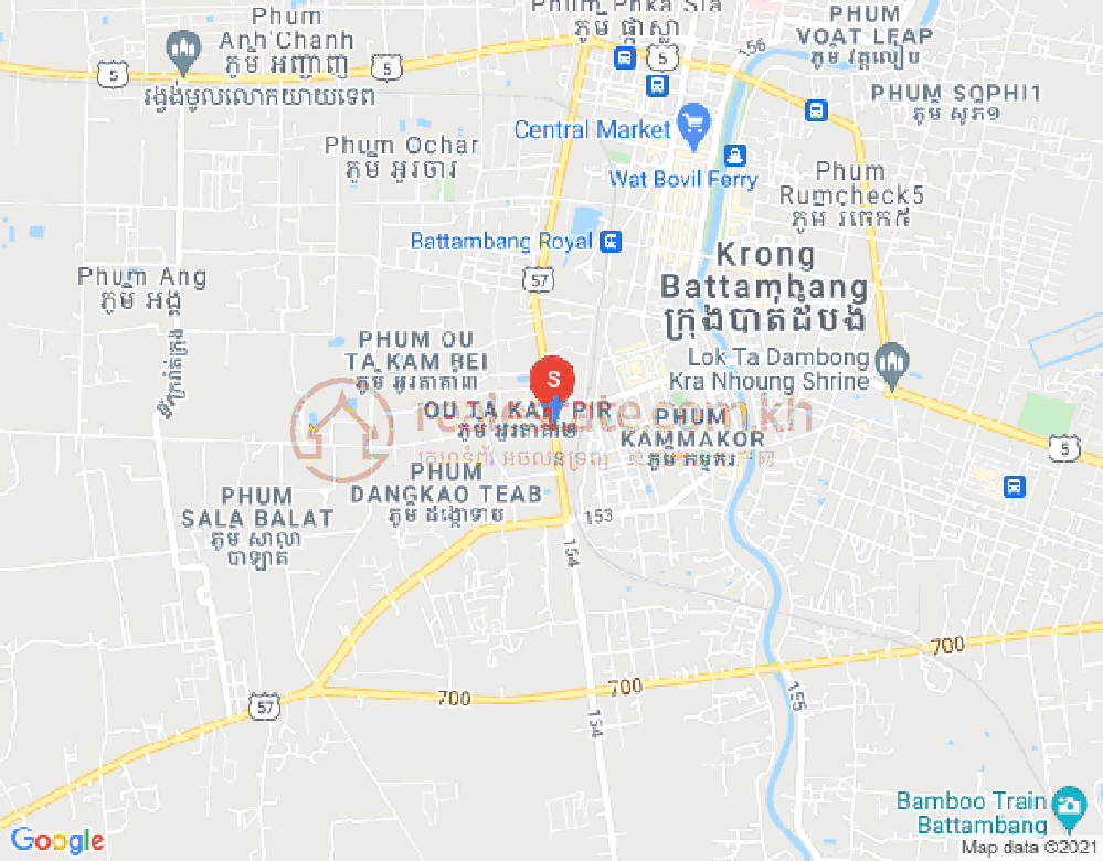 Mapa: 54st 157, Toul Ta Ek, Battambang