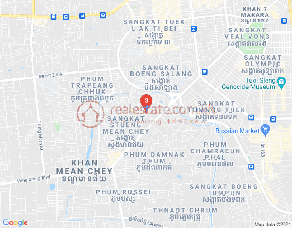 Mapa: Phnom Penh