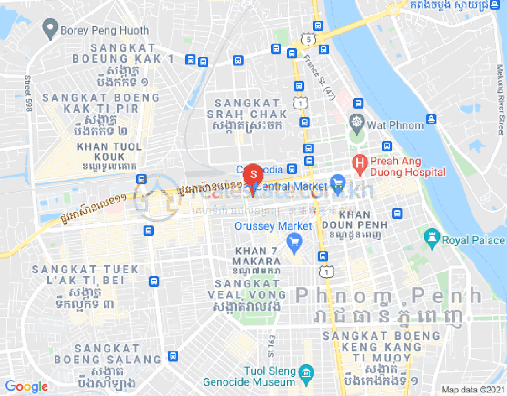 แผนที่ มิตรภาพ, เจ็ดมกรา, พนมเปญ