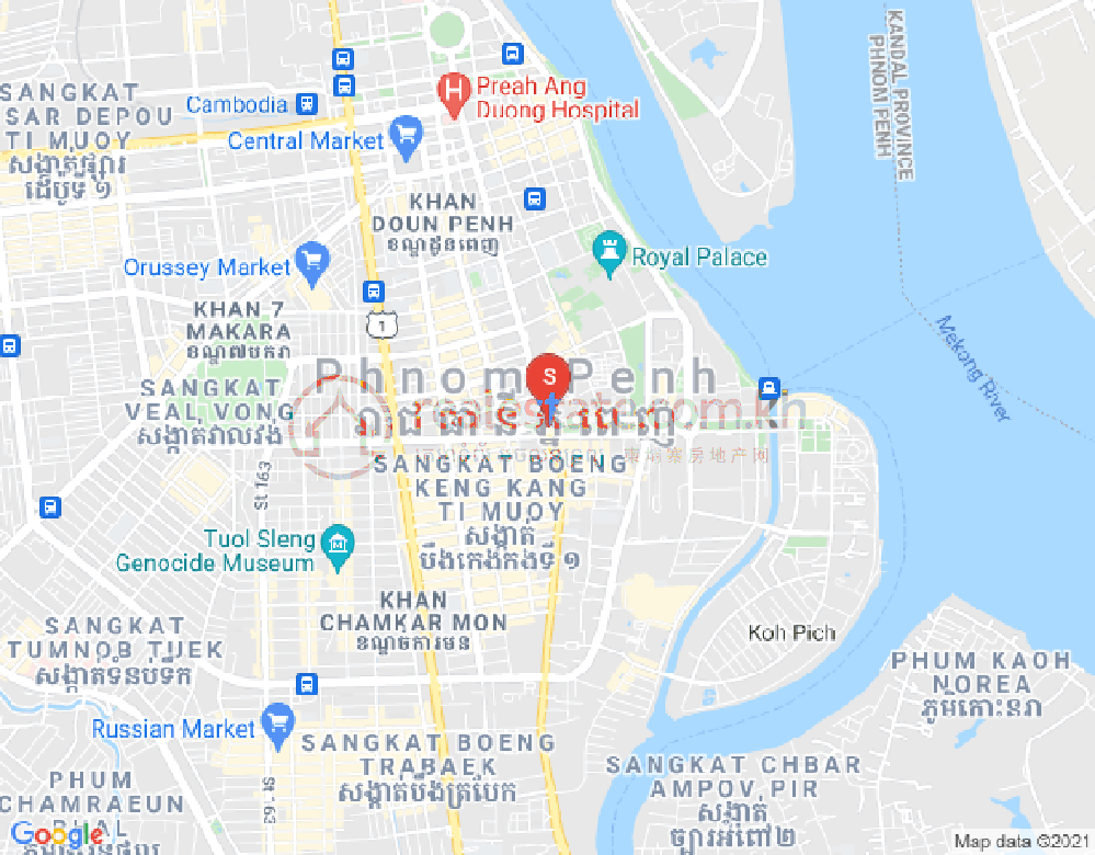Mapa: Dabest  Properties, BKK 3, Boeng Keng Kang, Phnom Penh