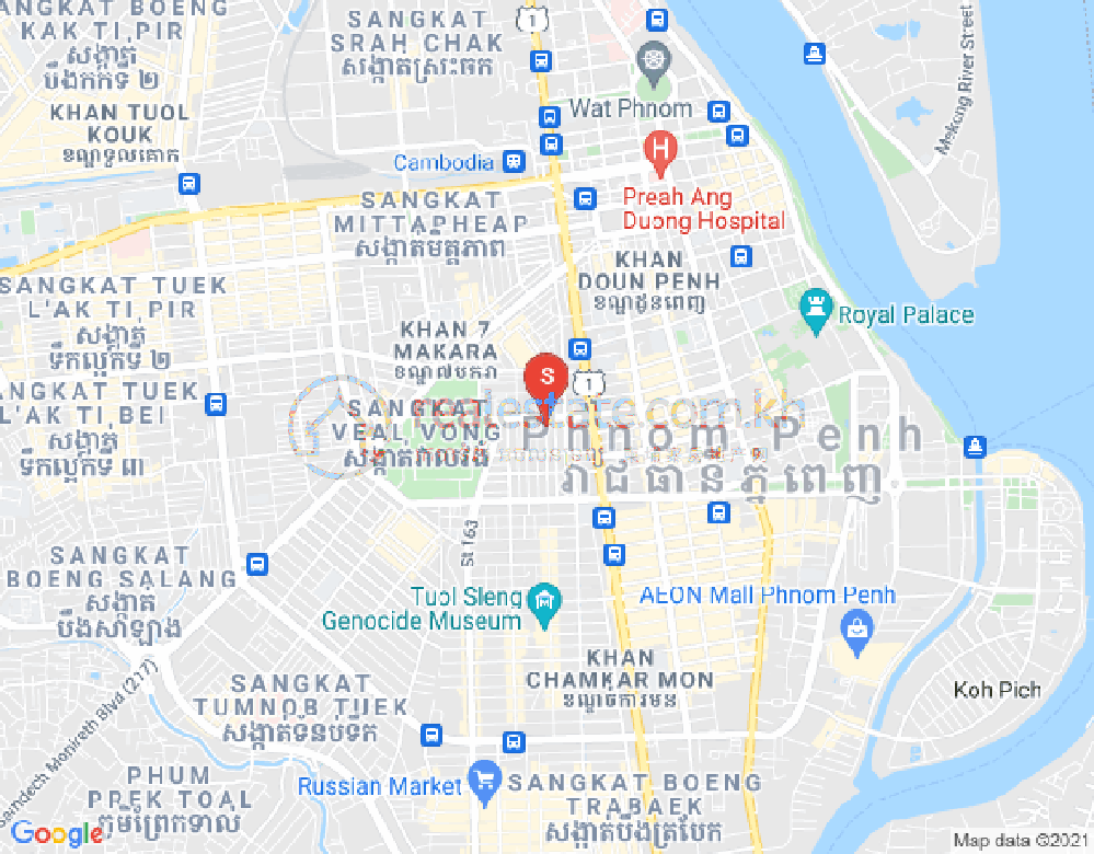 Boeung Prolit分区, 马卡拉区, 金边地图