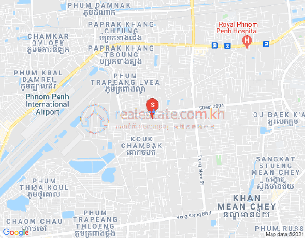 Carte de 85 SOHO Phnom Penh
