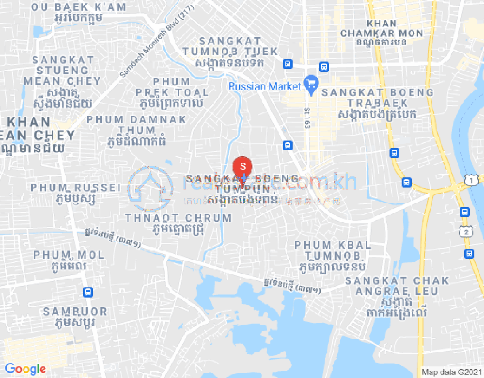 ផែនទី បឹងទំពុន, មានជ័យ, ភ្នំពេញ