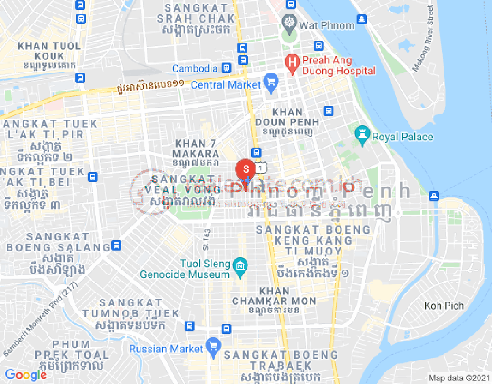ផែនទី អូឡាំពិក, បឹងកេងកង, ភ្នំពេញ